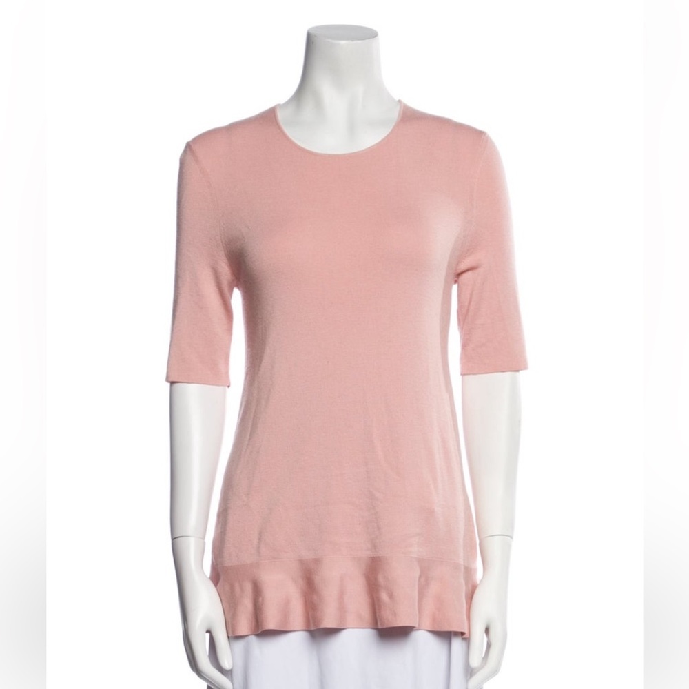Louis Vuitton Soft Pink Crew Neck Sweater L